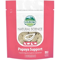 natural science papaya support - Alimento complementare per conigli e roditori 33 g