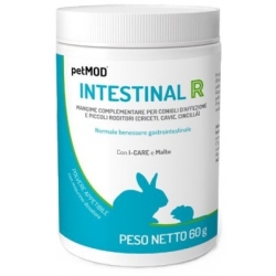 Petmod Intestinal R - Mangime complementare per conigli e piccoli roditori 60 g