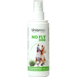 No Fly Dog - Lozione Protettiva per Cani Insetti Volanti Pappataci Mosche Zanzare 125 ml