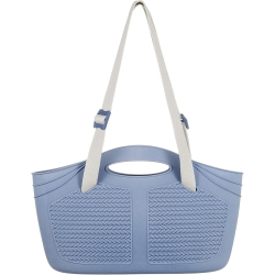 Mia Pet - Borsa Trasporto per Cani Taglia XS Impermeabile Colore Cielo 40x15x24 cm