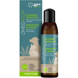Omegatop - Olio Shampoo Dermatologico Dermoriequilibrante, Lenitivo e Idratante 200 ml