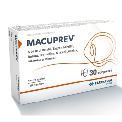 Macuprev 30 Compresse Integratore per la funzione visiva e immunitaria