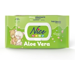 Nice Baby - 72 Salviette detergenti in tessuto effetto idratante