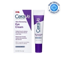 Cerave Skin Renewing - Crema Contorno Occhi Rassodante Anti-Rughe per Pelli Sensibili 15 ml