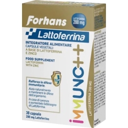 Forhans Lattoferrina Immuno++ - Integratore immunostimolante 30 Capsule