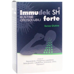 Immudek sh forte 16 bustine orosolubili - integratore per le difese immunitarie