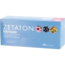 Zetaton Immuno 12 Flaconcini da 10 ml - Integratore Immunostimolante