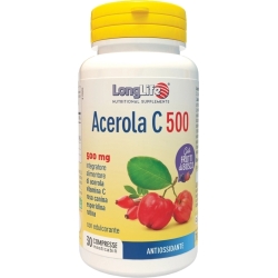 Longlife Acerola C500 30 tavolette - Integratore alimentare
