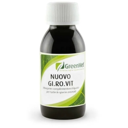 Greenvet Nuovo Gi.Ro.Vit - Mangime complementare liquido per animali 100 gr