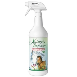 Nature's Defense - Repellente Naturale Insetti per Cavalli con Oli Essenziali Spray 946 ml