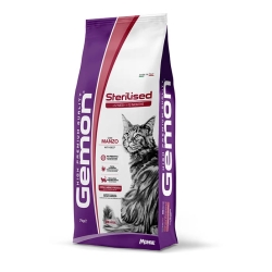 Gemon Sterilised Manzo - Alimento completo per gatti adulti sterilizzati 2 Kg