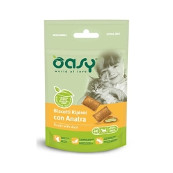 Biscotti Ripieni con Anatra per gatti cuccioli e adulti 60 gr