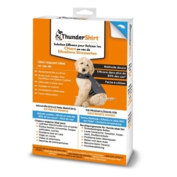 Thundershirt - Cappottino Calmante Antistress e Antiansia per Cane Taglia M Grigio