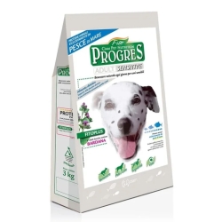 Fitoprogres Adult Sensitive Pesce - Alimento completo per cani adulti 12 kg