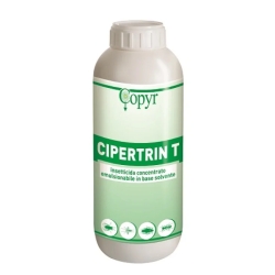 Cipertrin T - Insetticida Concentrato Professionale Azione Triplice per Controllo Infestanti 500 ml