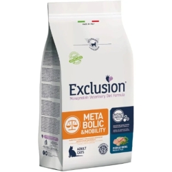 Diet Metabolic & Mobility Maiale e Fibre - Alimento completo per gatti adulti metabolismo mobilità 1,5 kg