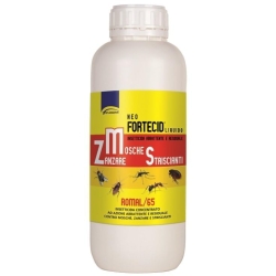 Neo Fortecid Romal-65 - Insetticida contro Mosche Zanzare e Striscianti 1 Lt