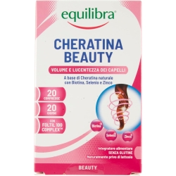 Equilibra Biofoltil Cheratina Naturale 20 Compresse - Integratore per capelli e unghie