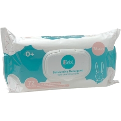 Dermacotone Bebè Talco - 72 Salviettine Igienizzanti Detergenti Delicate per Tutta la Famiglia