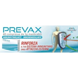 Prevax 40 Compresse - Integratore per il sistema immunitario