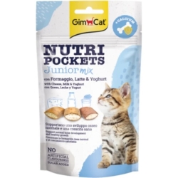 Gimcat - Nutri Pockets junior Mix Snack per gattini 60 gr