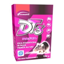 DT3 Pasta - 15 Bustine Esca Rodenticida in pasta pronta all' uso da 10 g