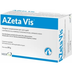 AZETA VIS - Integratore per l'apparato Visivo nei cani e gatti 60 Compresse