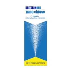 Deltarindek Naso Chiuso - Decongestionante 1 Mg/ml Spray Nasale 10 ml