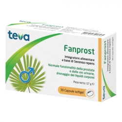 Fanprost TEVA - Integratore utile per la Prostata 30 capsule
