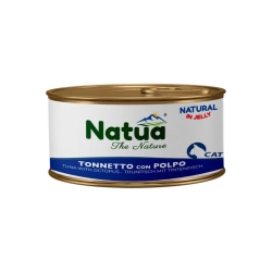 Natural in Jelly Tonnetto e Polpo - Alimento completo per gatti adulti 85 gr