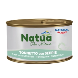 Natural in Jelly Tonno e Seppia - Alimento completo per gatti 85 gr