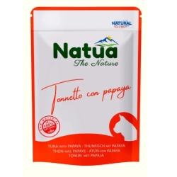 Natural Soft Jelly Tonnetto con Papaya - Alimento completo per gatti 70 gr