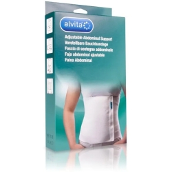 Alvita Fascia Addominale Regolabile - Taglia 2 (95-110 cm) (Confezione Danneggiata)