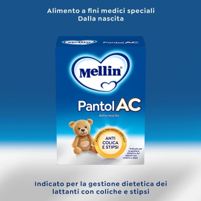 Pantolac - Latte in polvere per lattanti anti coliche 600 g ( scadenza 31-07-2026)