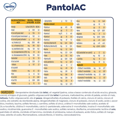 Pantolac - Latte in polvere per lattanti anti coliche 600 g ( scadenza 31-07-2026)