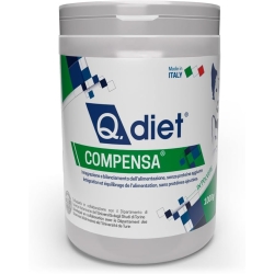Qdiet Compensa - Integratore per diete casalinghe o ad eliminazione per gatti 1 kg