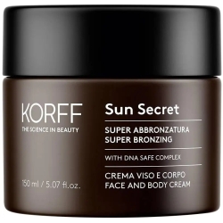 Korff Sun Secret - Super Abbronzatura Crema Viso E Corpo 150 ml