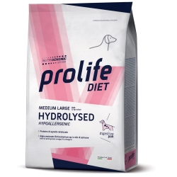 Prolife Dog Hydrolysed Hypoallergenic Agnello - Alimento completo idrolizzato per cani adulti Medium Large 2 Kg