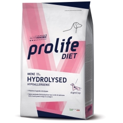 Prolife Diet Mini Hydrolysed Hypoallergenic Agnello - Alimento dietetico ipoallergenico per cani adulti mini 1,5 Kg