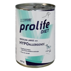 Prolife Diet Dog Hypoallergenic Medium Large Cinghiale Fresco - Alimento completo per cani M-L per intolleranze 400 gr