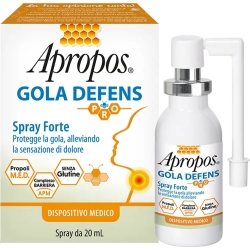 Apropos Gola Defens Spray Forte - Dispositivo Medico Per Il Mal Di Gola 20 ml