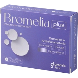 Bromelia Plus 30 compresse - integratore drenante