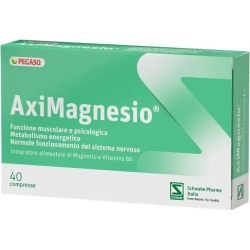 Aximagnesio 40 Compresse - Integratore Di Magnesio E Vitamina B6 (Confezione Danneggiata)