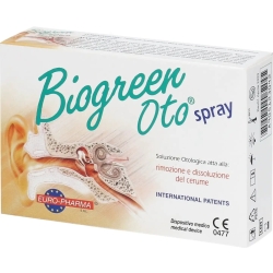 Oto Spray Biogreen 13 ml - Spray per la pulizia dell'orecchio