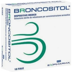 Broncositol 10 Fiale da 3 Ml - Soluzione aerosol lenitiva