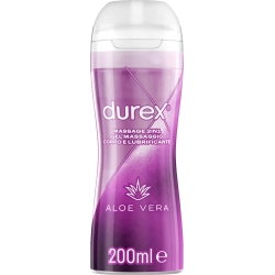 Durex Massage 2 In 1 - Gel Lubrificante Con Aloe Vera 200 ml