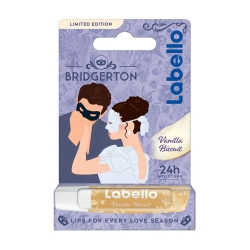 LABELLO Bridgerton Vanilla Biscuit - Balsamo Labbra Idratante 24h con Oli Naturali 5,5 ml