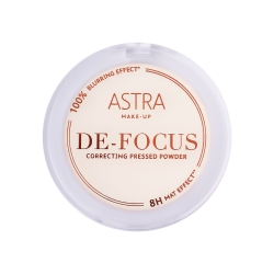 ASTRA De-Focus Smoothing - Cipria Compatta Levigante Correttiva 03 Yellow filter