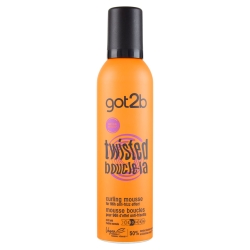 Twisted - Mousse per Ricci con Definizione Anti-Crespo e Protezione Calore 250 ml