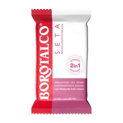 BOROTALCO 12 Salviette Seta 2in1 Detergenti Deodoranti